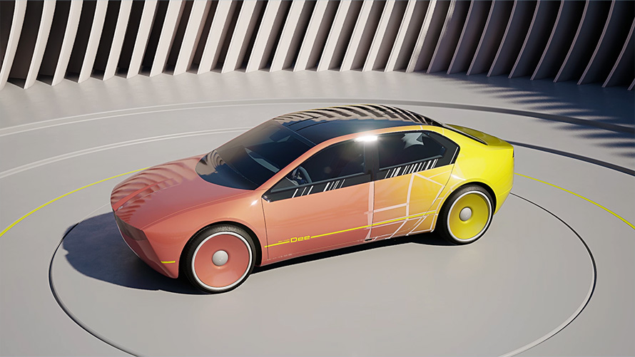 BMW i Vision Dee, tehnologija E-Ink BMW i Vision Dee, konceptno vozilo, tehnologija E-Ink