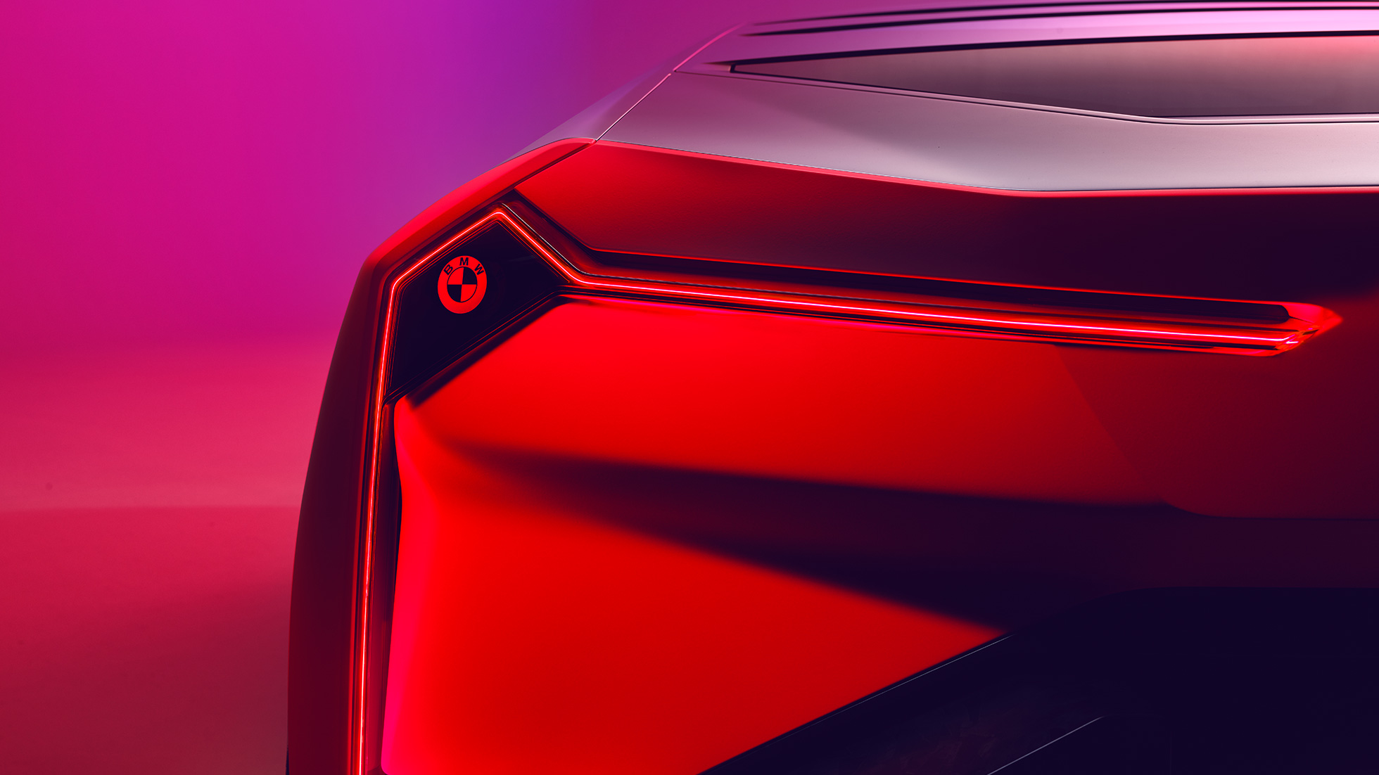 BMW Vision M NEXT, pogled od zadaj BMW Vision M NEXT, pogled od zadaj, BMW Turbo