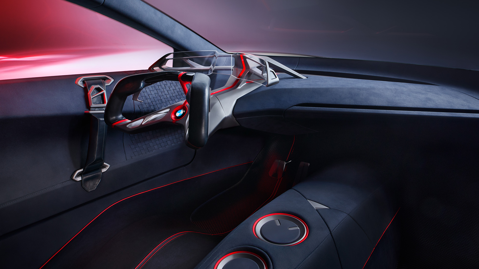 BMW Vision M NEXT, notranjost BMW Vision M NEXT, notranjost, oblika, armaturna plošča