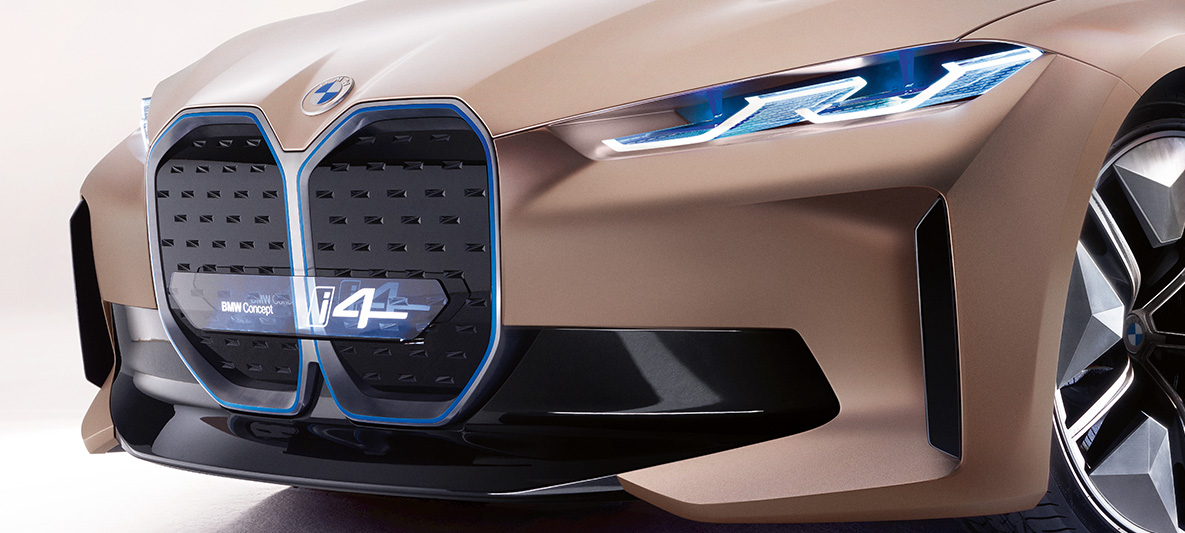 BMW Concept i4, 2020 G26, slika 1 BMW Concept i4, 2020 G26, električni avtomobil, popolnoma električni BMW Gran Coupé, slika 1