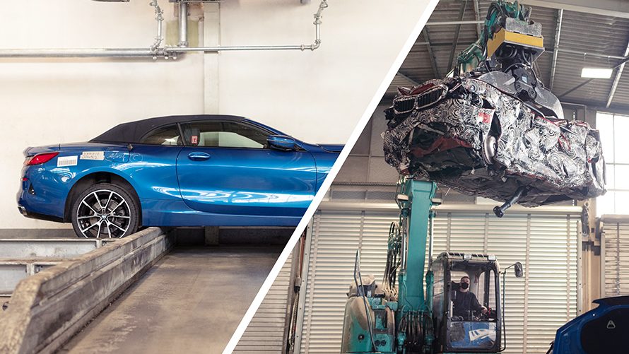 Trajnost BMW, recikliranje rabljenih avtomobilov Elektromobilnost BMW, trajnost BMW, zelena proizvodnja, recikliranje rabljenih avtomobilov