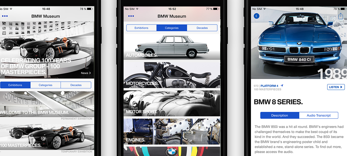 Muzej BMW BMW Apps, muzej BMW