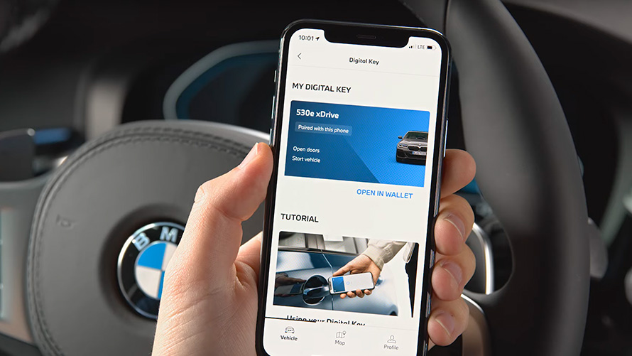 Funkcije in prednosti BMW Digital Key so razložene v video vadnici Funkcije in prednosti BMW Digital Key so razložene v video vadnici