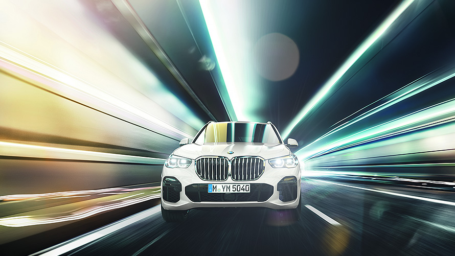Način ECO PRO, analiza podatkov vožnje Pregled vseh podatkov, pomembnih za porabo, z analizo podatkov vožnje ECO PRO v BMW X5.