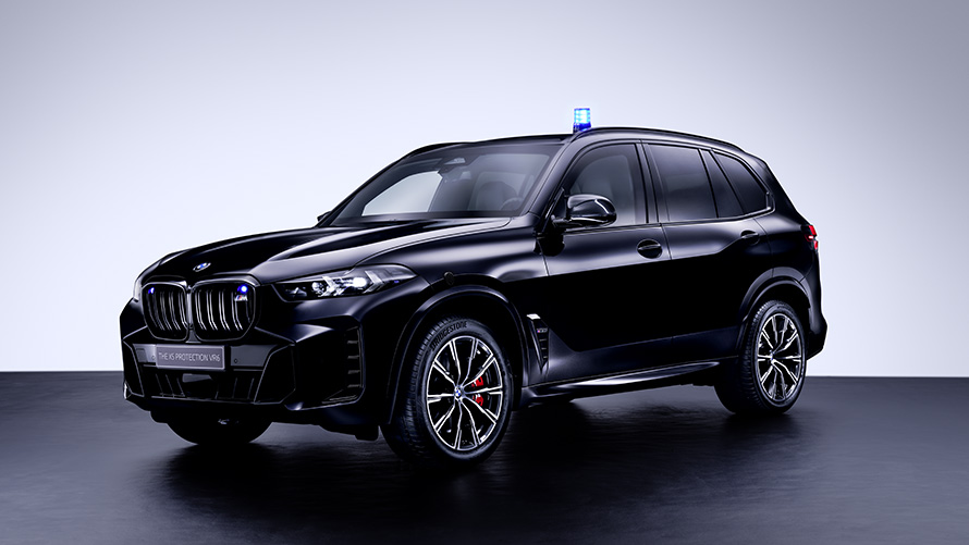 Zaščitna vozila BMW, BMW X5 Protection VR6, tričetrtinski pogled od spredaj, brezhiben Zaščitna vozila BMW, BMW X5 Protection VR6, tričetrtinski pogled od spredaj, brezhiben