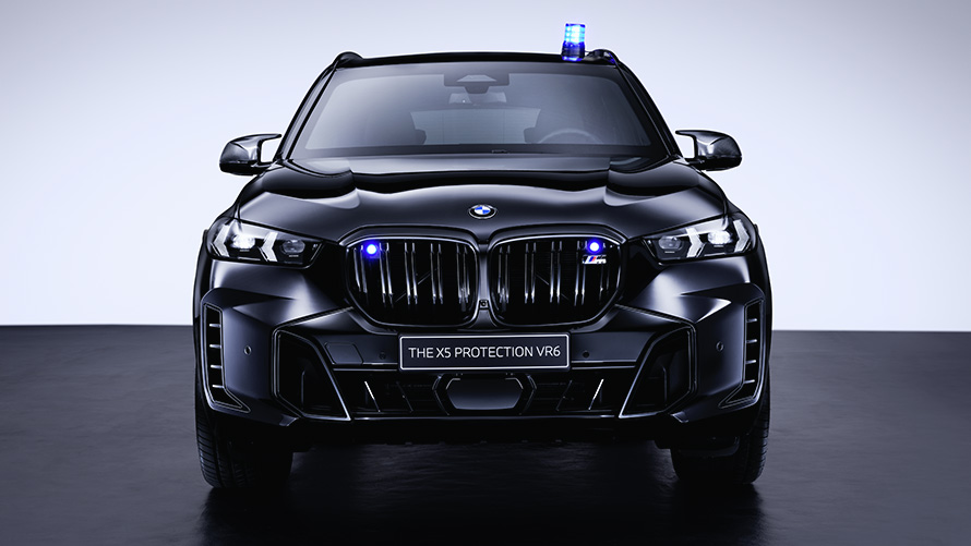 Zaščitna vozila BMW, dodatna oprema, zunanjost, pogled od spredaj Zaščitna vozila BMW, dodatna oprema, zunanjost, pogled od spredaj