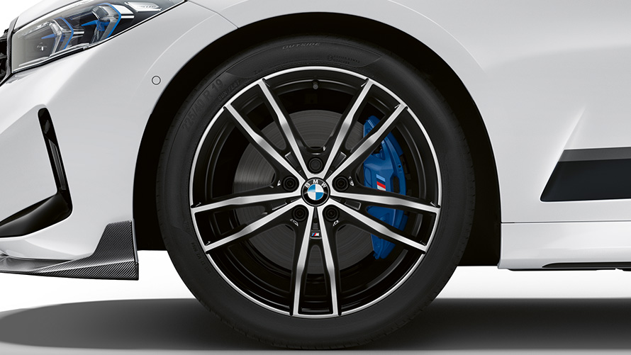19-palčna M lita alu. platišča 791 M, BMW M Performance deli in dodatna oprema 19-palčna M lita alu. platišča 791 M, BMW M Performance deli in dodatna oprema, pogled od blizu