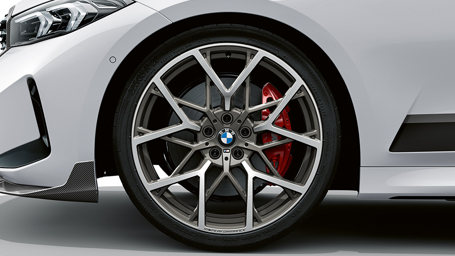 20-palčna M Performance kovana platišča 795 M, BMW M Performance deli in dodatna oprema 20-palčna M Performance kovana platišča 795 M, BMW M Performance Parts, pogled od blizu