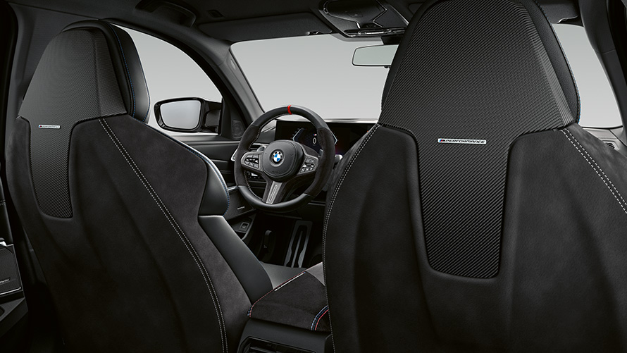 Naslonjalo M Performance, BMW M Performance deli in dodatna oprema Naslonjalo M Performance, BMW M Performance deli in dodatna oprema, pogled od blizu
