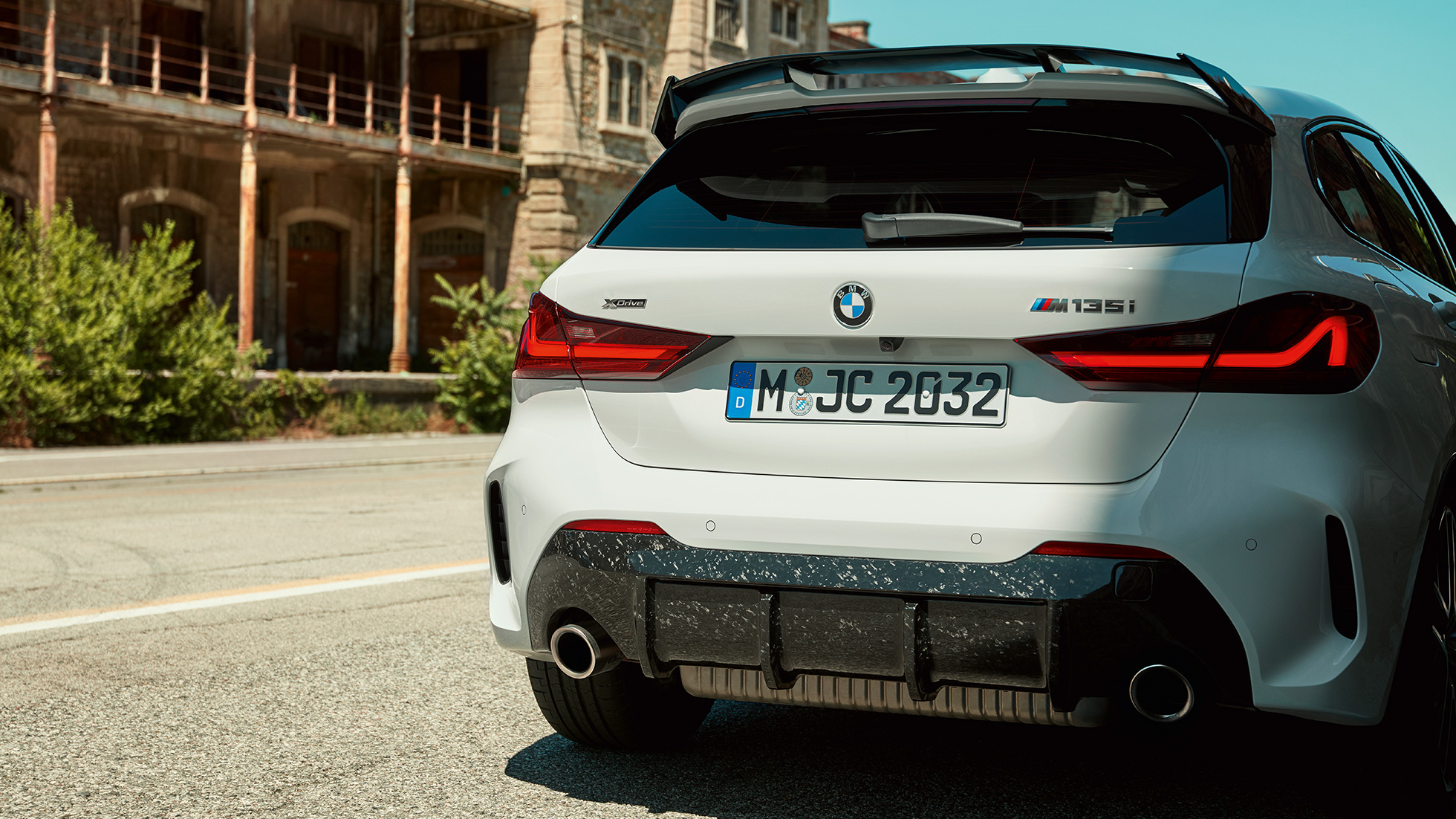 BMW 1 Series BMW M135i xDrive F40 M Performance BMW 1 Series BMW M135i xDrive F40 M Performance rear view