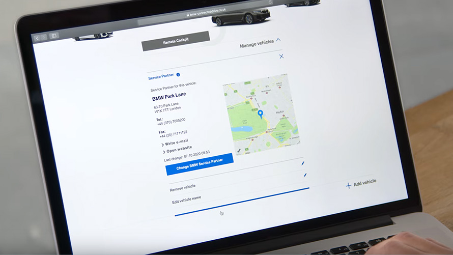 Servisni partner BMW, videoposnetek o načinu uporabe BMW Teleservices, servisni partner BMW, videoposnetek o načinu uporabe