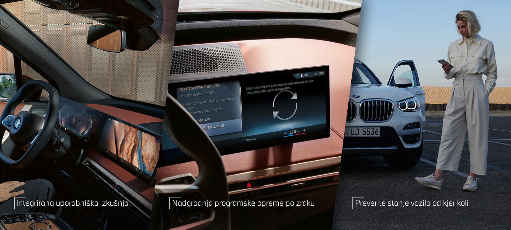 BMW ConnectedDrive, digitalni izdelki in povezane storitve BMW ConnectedDrive, digitalni izdelki in povezane storitve